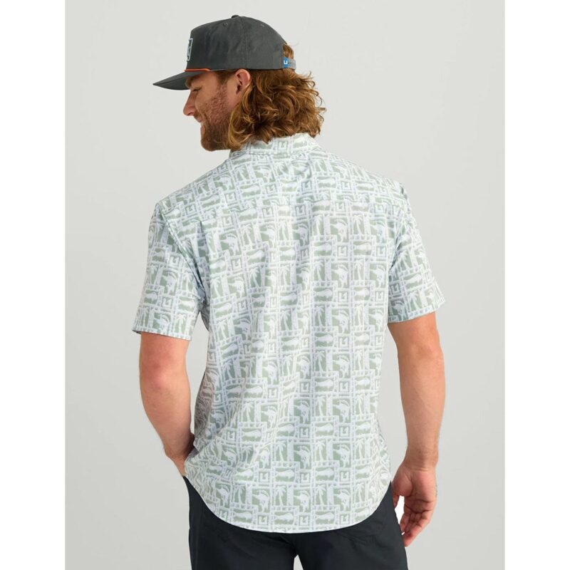 HUK Men's Kona Printed Short Sleeve Shirt - Image 2