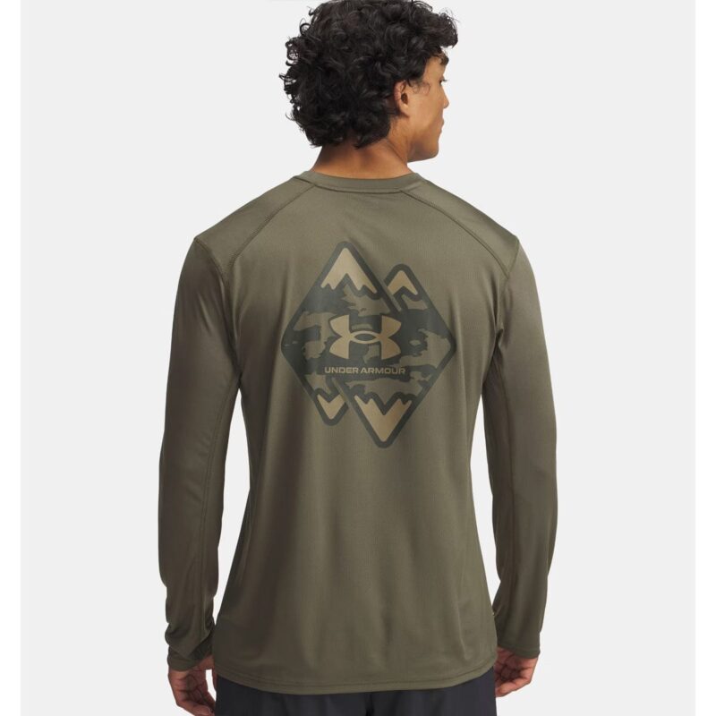 Under Armour Men's UA Drift Tide Knit Mountain Long Sleeve - Image 2
